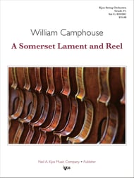A Somerset Lament and Reel Orchestra sheet music cover Thumbnail